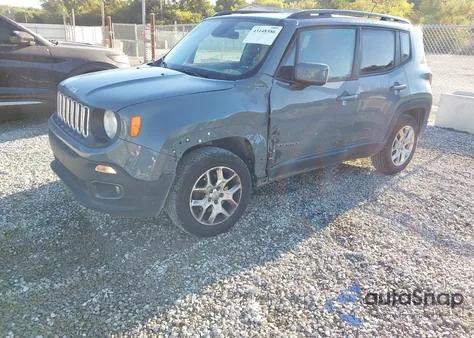 2017 Jeep Renegade Latitude 4X4 z USA, uszkodzony, nr VIN ZACCJBBB3HPG13076